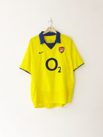 2003/05 Arsenal Away Shirt (M) 9/10