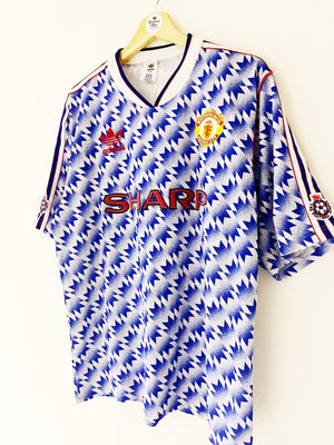 1990/92 Manchester United Away Shirt (L) 8.5/10