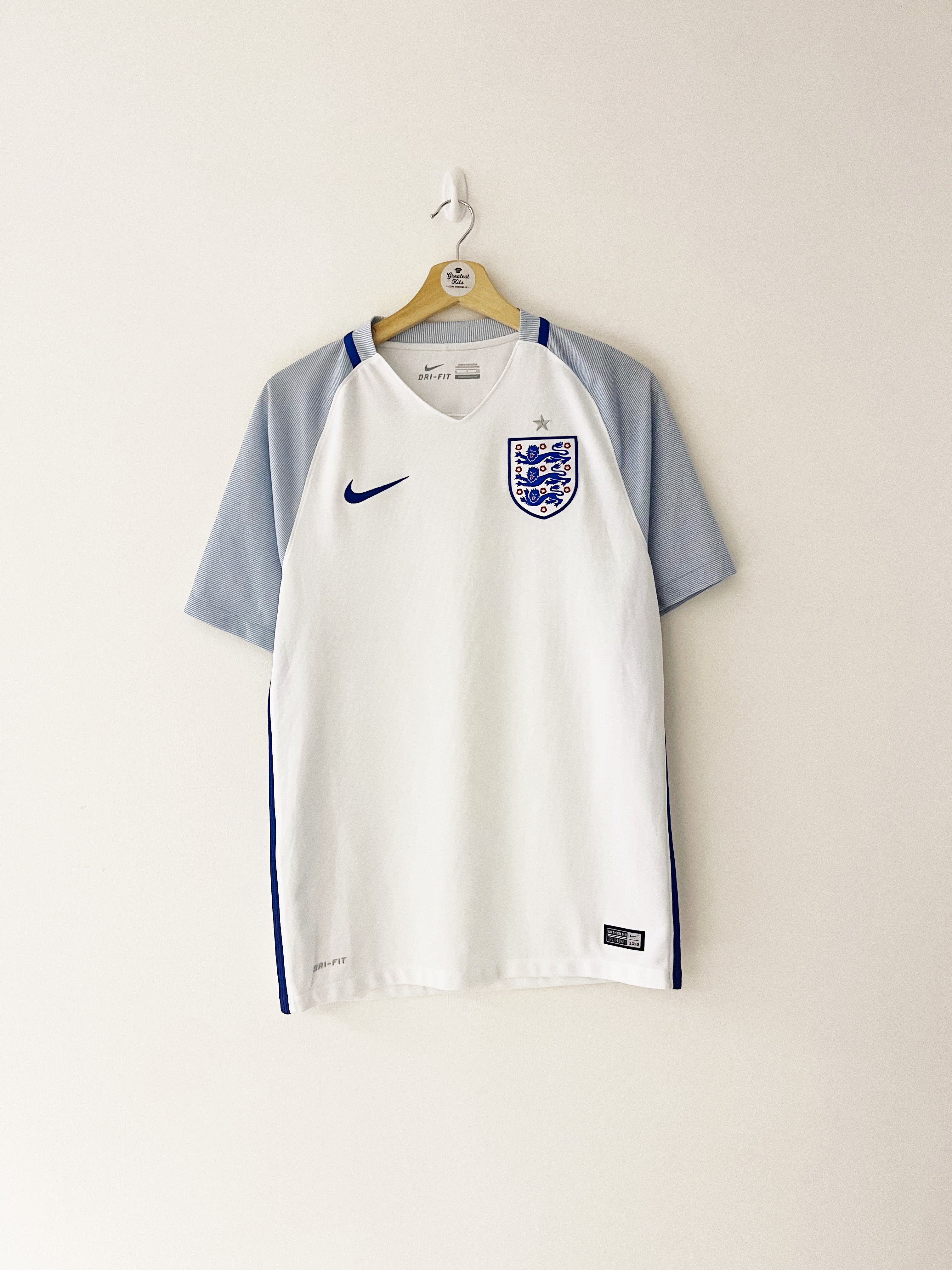 2016/17 England Home Shirt (S) 9/10