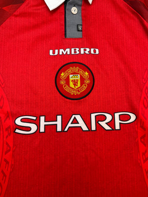 1996/98 Manchester United Home Shirt (XL) 9/10