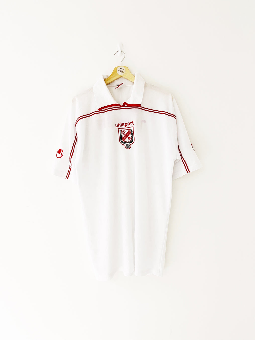 2001 Tunisia Home Shirt (L) 9/10