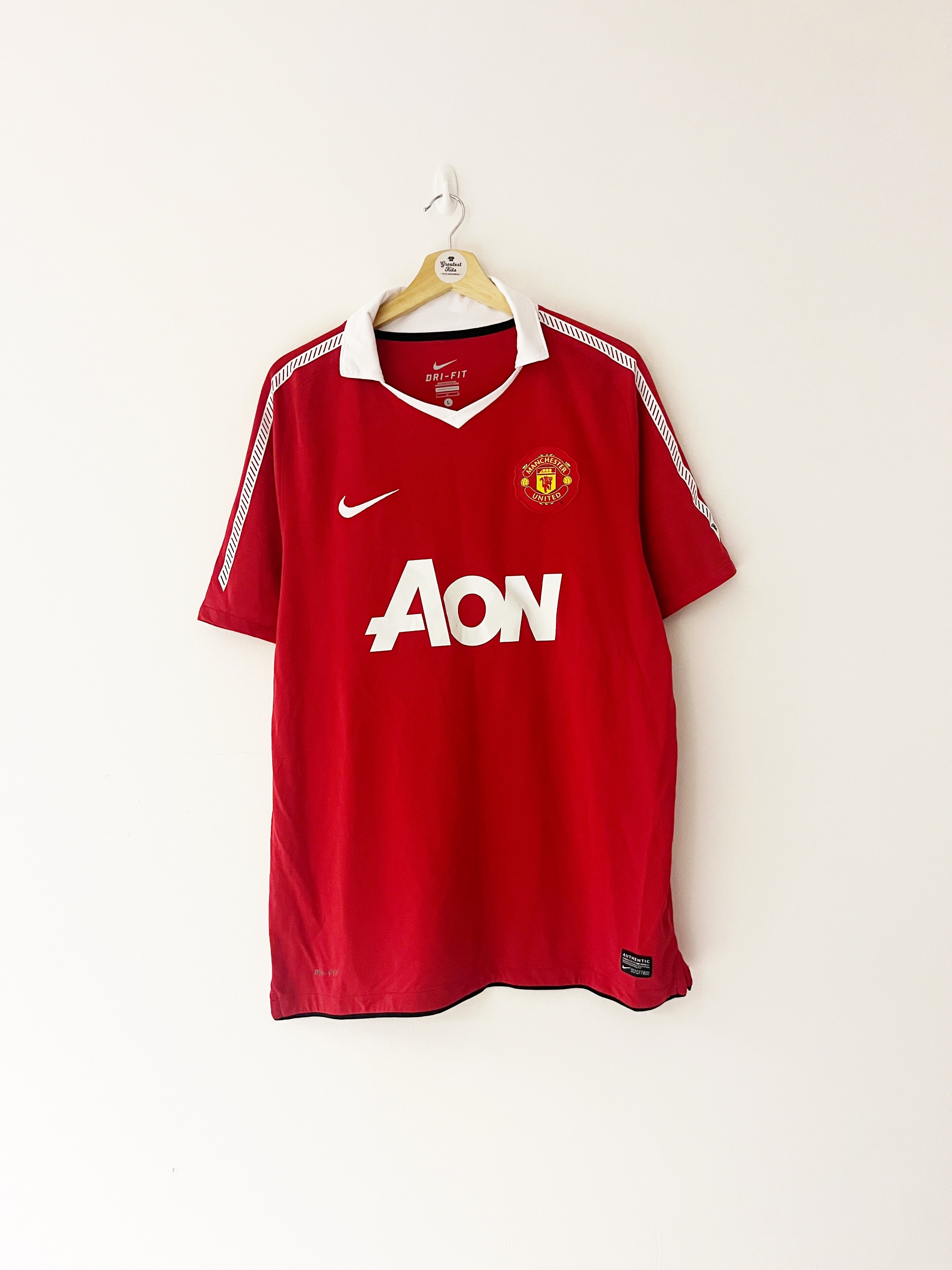 2010/11 Manchester United Home Shirt (L) 8.5/10