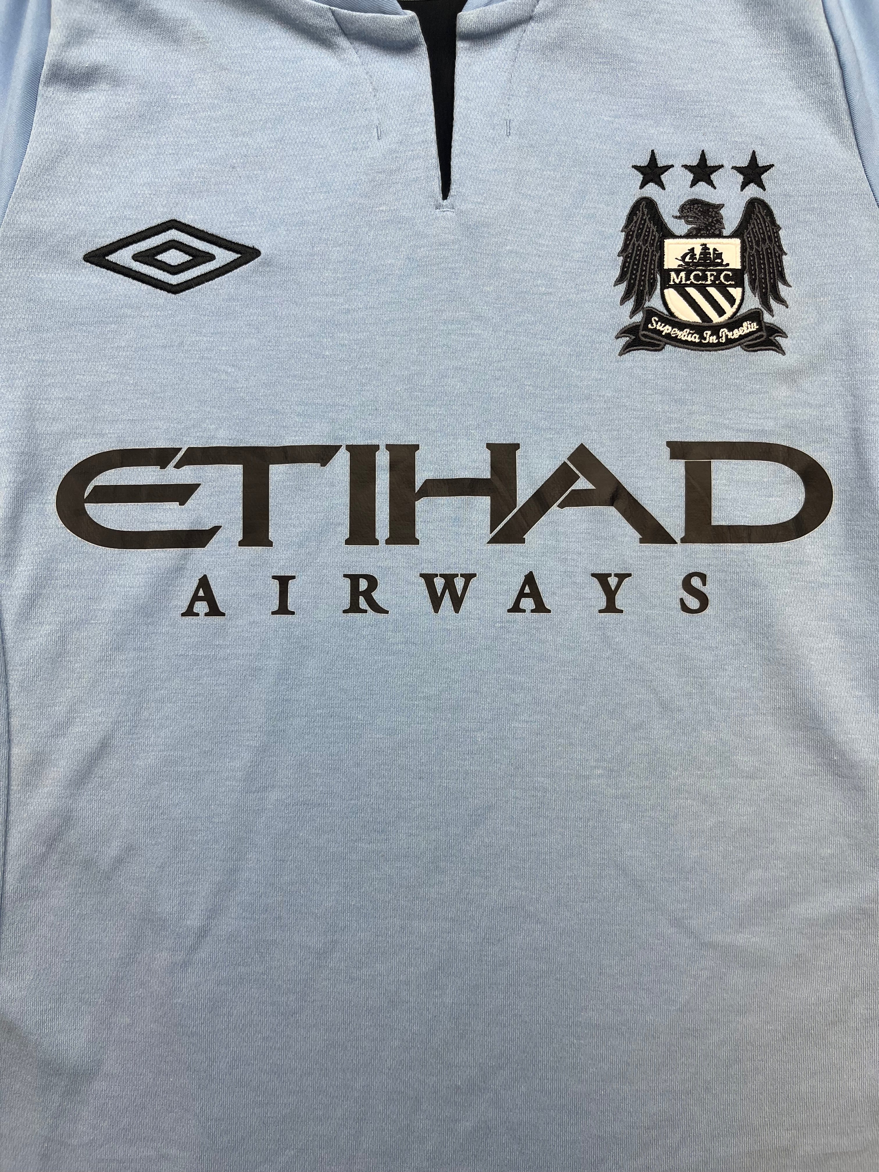 2012/13 Manchester City Home Shirt (S) 9/10