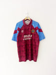 1990/92 Aston Villa Home Shirt (XL) 8/10