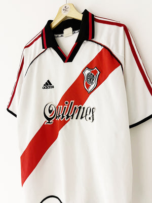 2000/02 River Plate Home Shirt (XL) 8/10