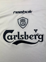 2001/03 Liverpool Away L/S Shirt (M) 9/10