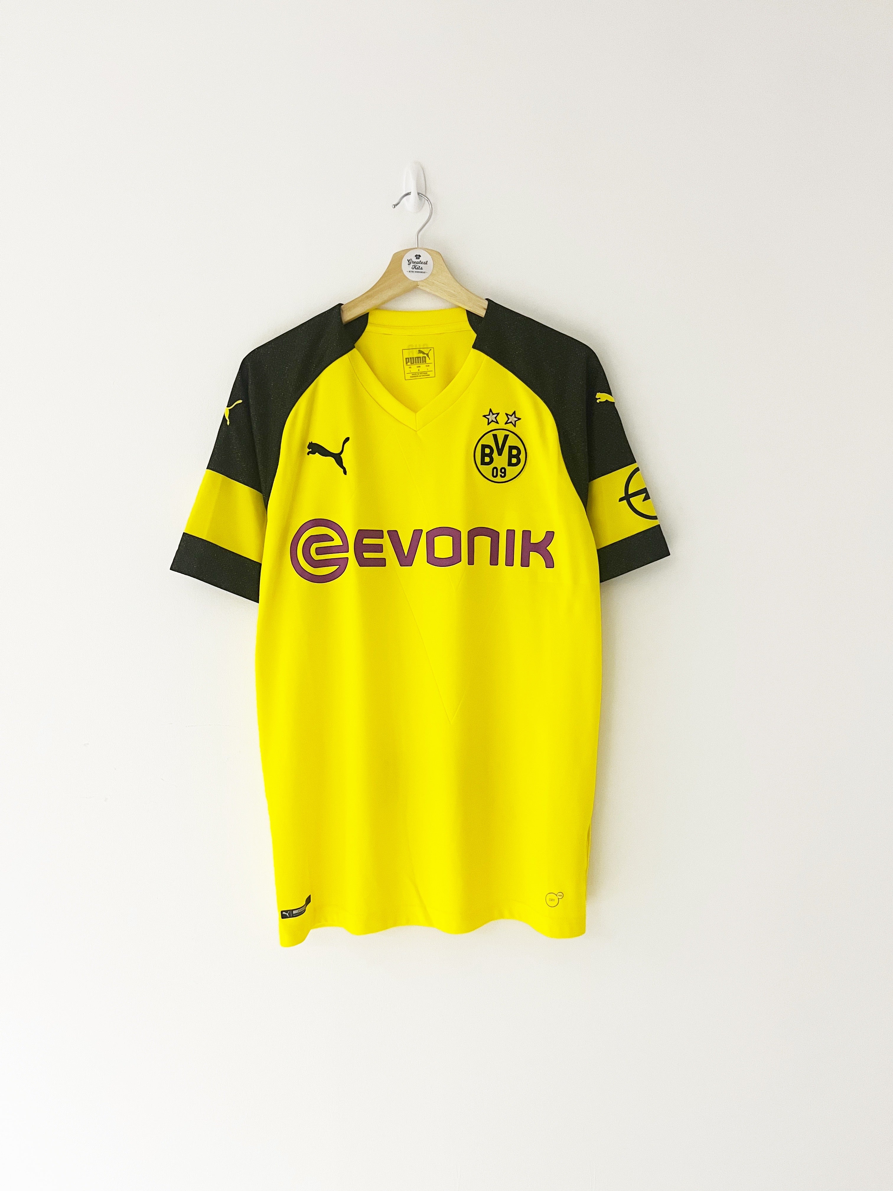 2018/19 Borussia Dortmund Home Shirt (L) 9/10