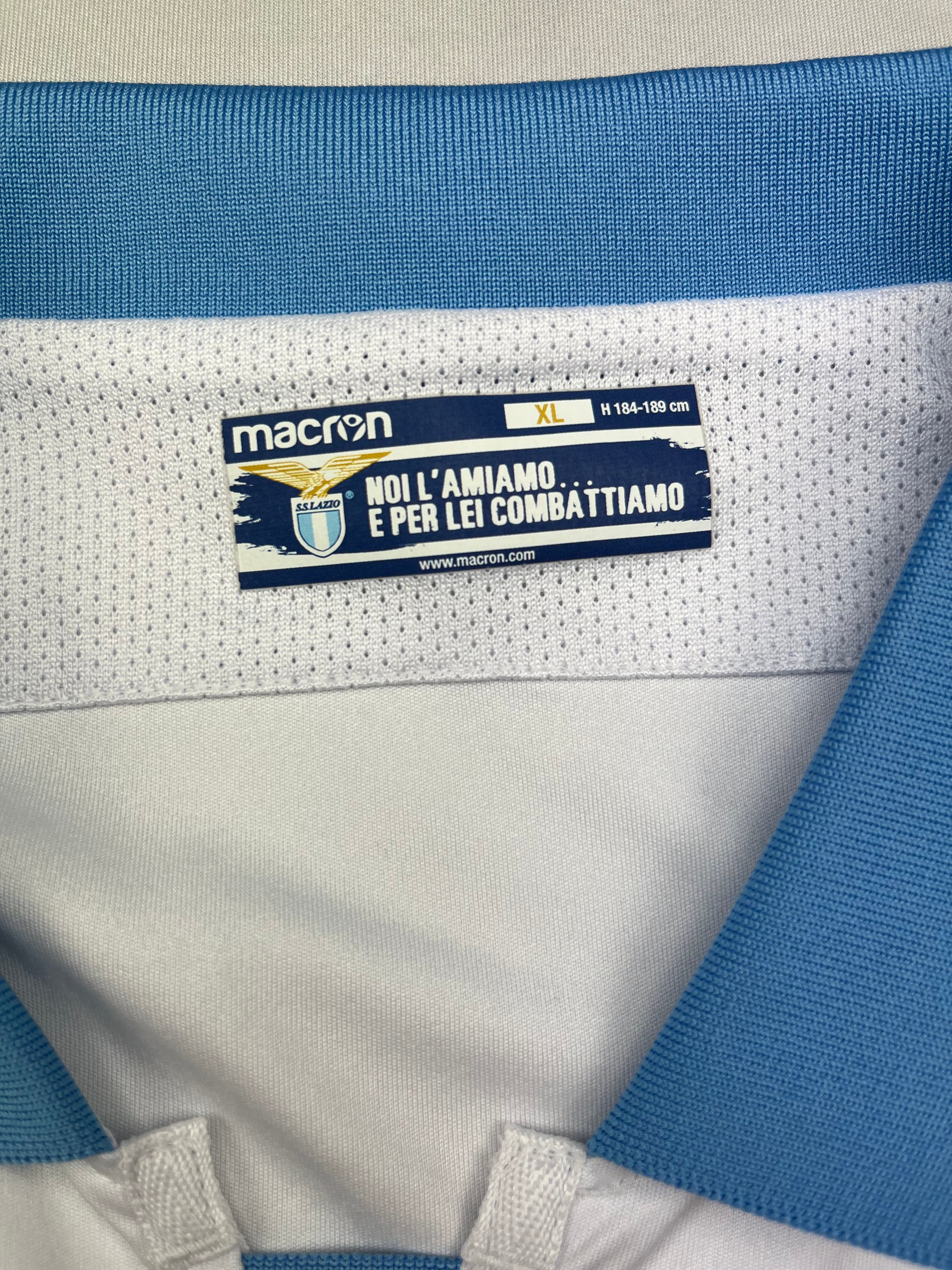 2018/19 Lazio Home Shirt (XL) 9.5/10