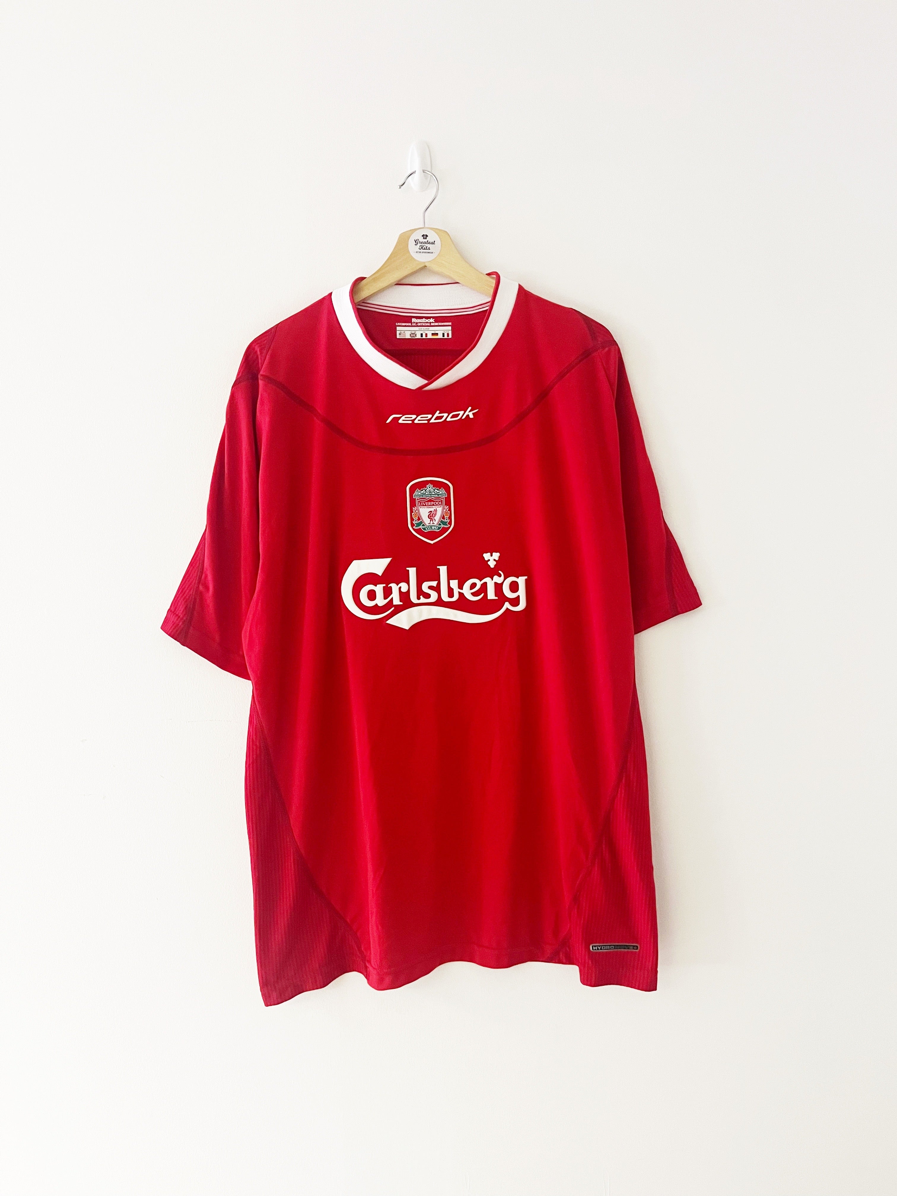 2002/04 Liverpool Home Shirt (XL) 9/10