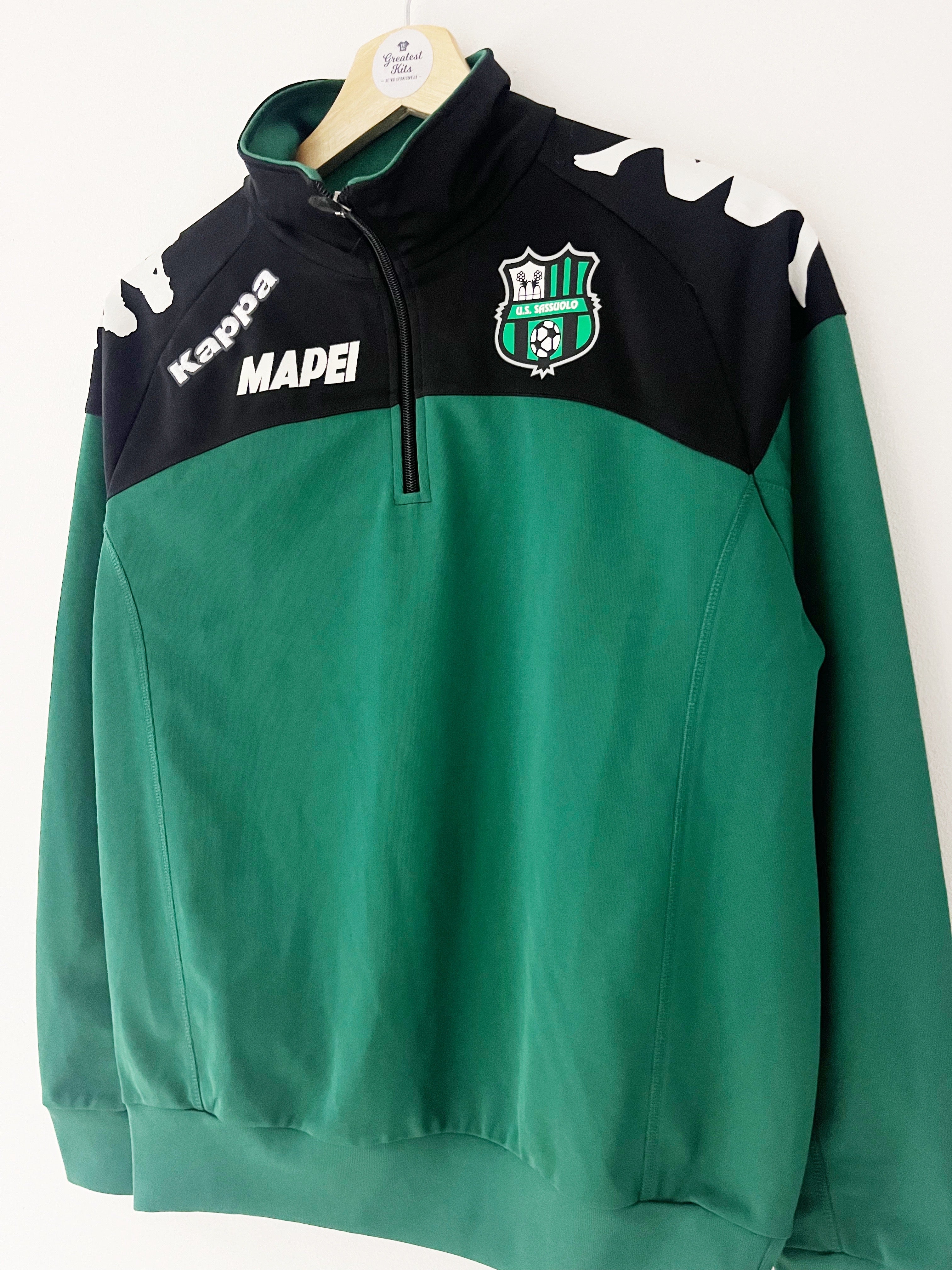 2016/17 Sassuolo 1/4 Zip Training Jacket (XS) 9/10