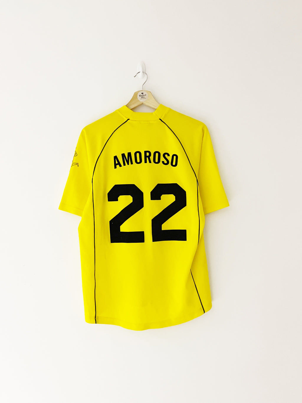 2001/02 Borussia Dortmund Home Shirt Amoroso #22 (S) 6/10