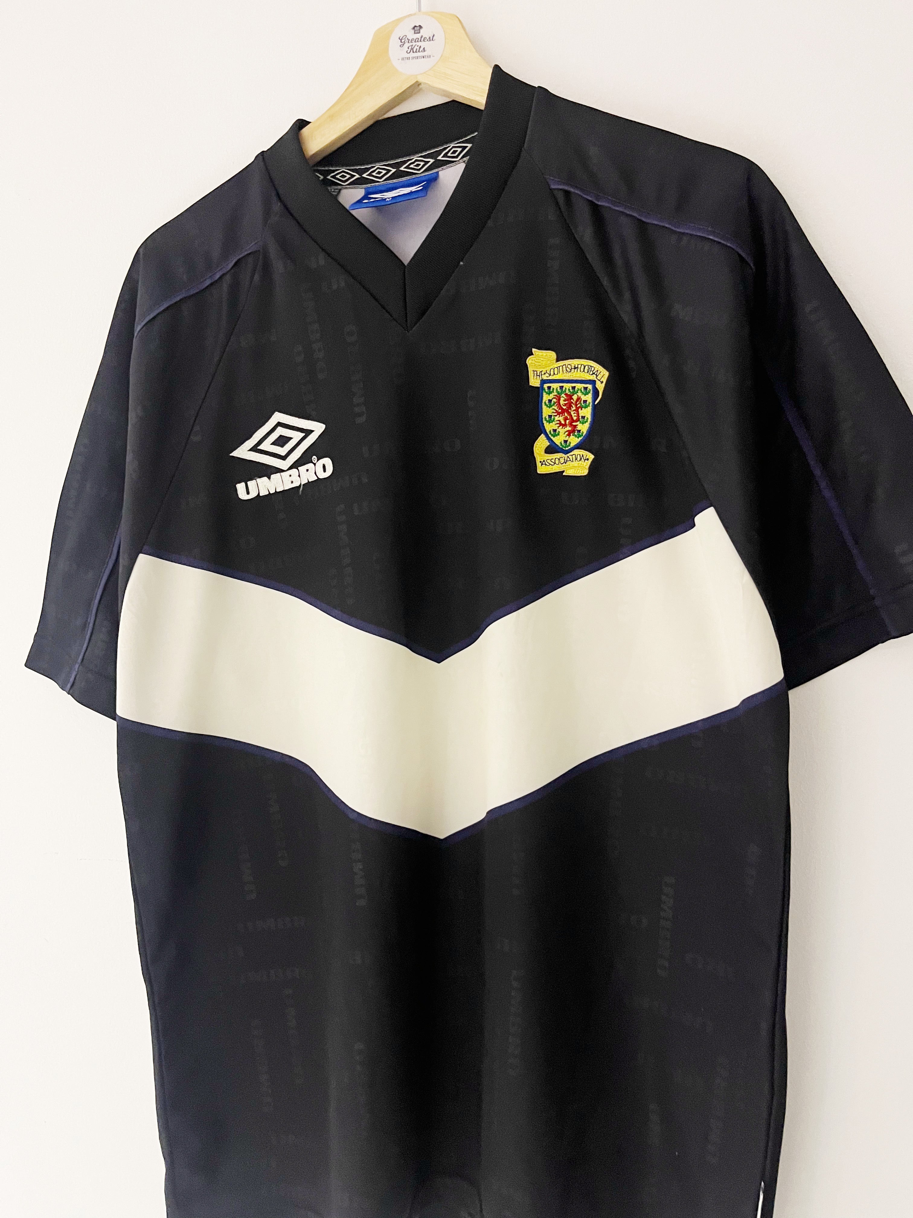 1998/00 Scotland Training Shirt (M) 8/10