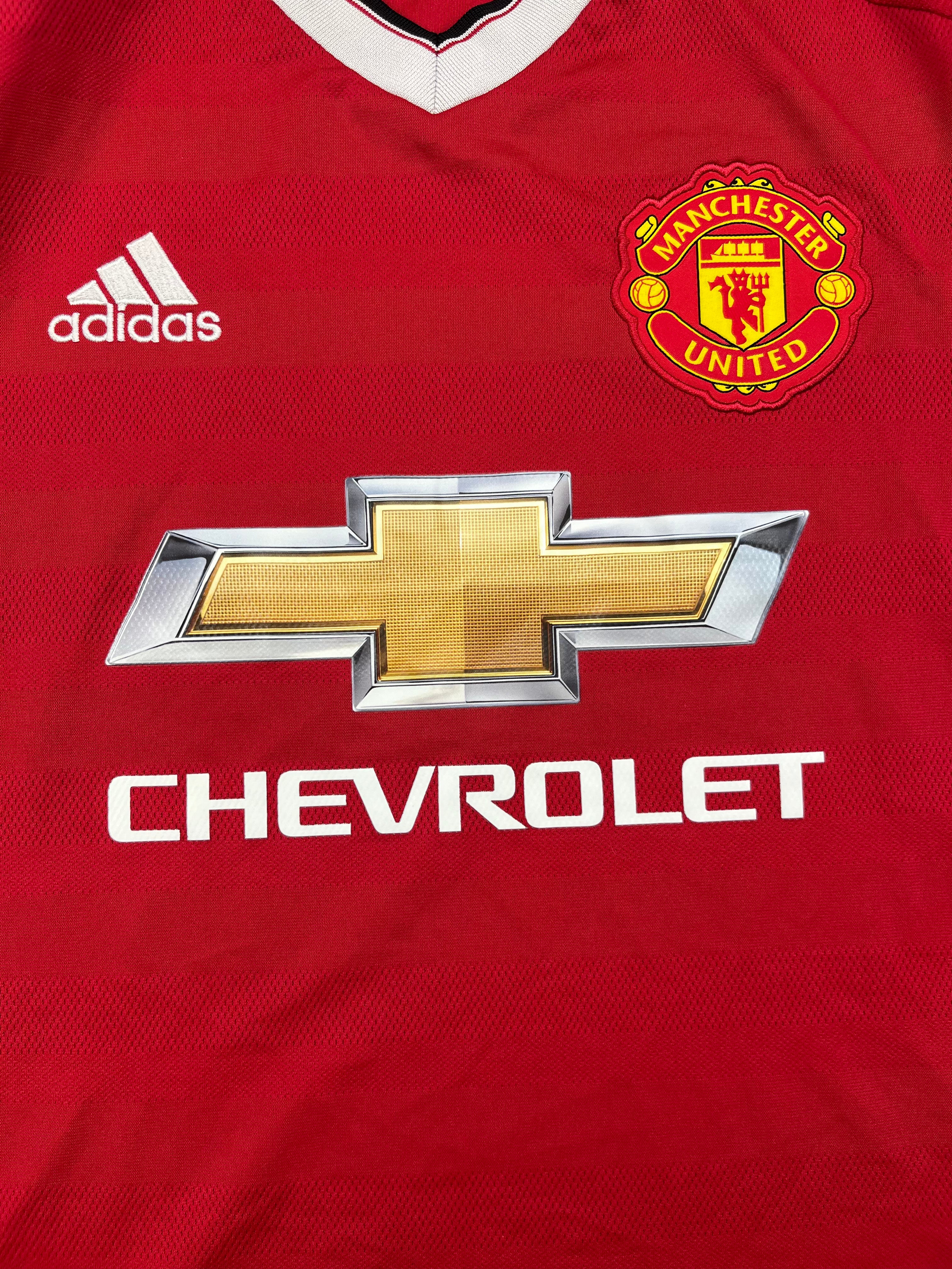 2015/16 Manchester United Home Shirt (S) 9/10