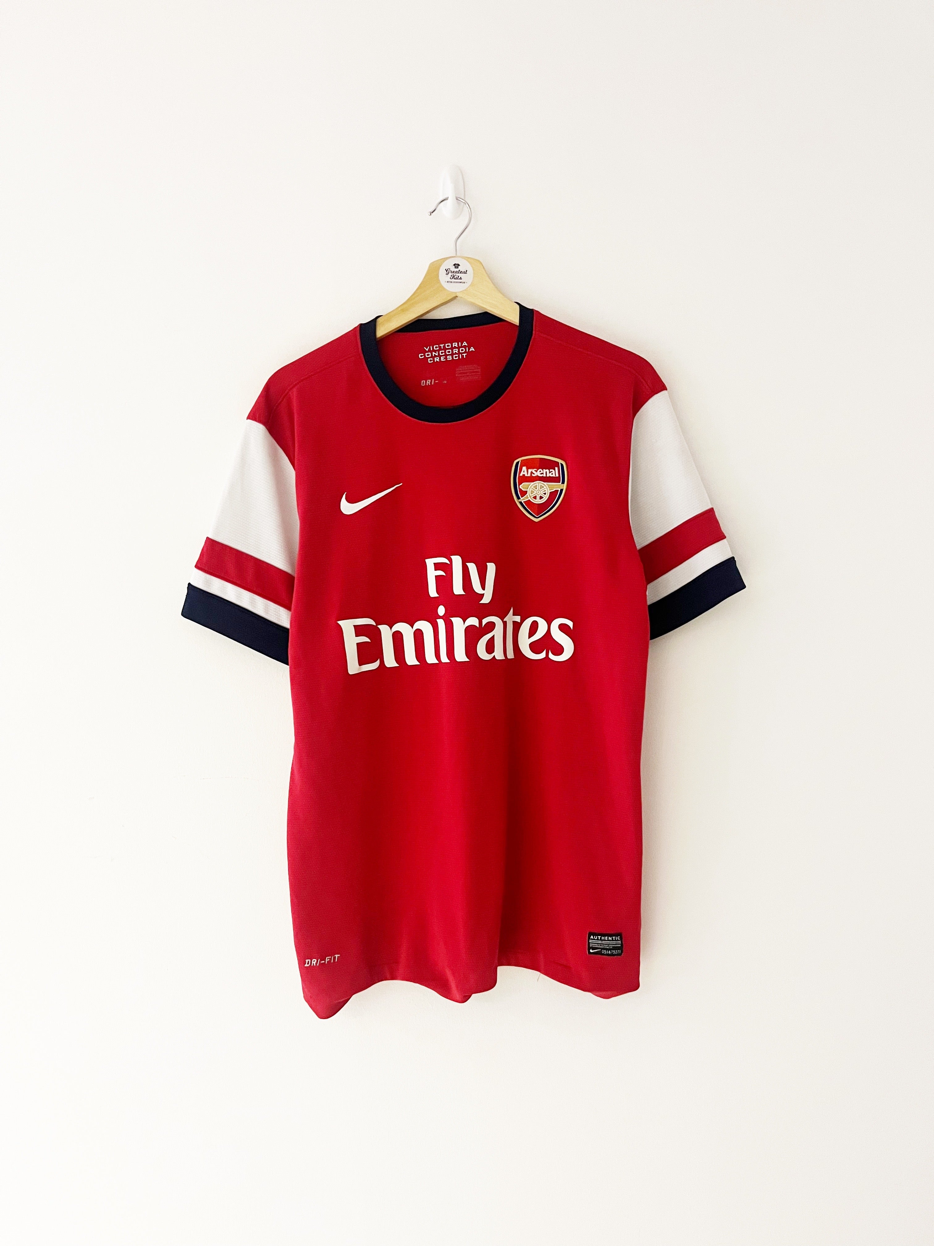 2012/14 Arsenal Home Shirt (M) 7.5/10