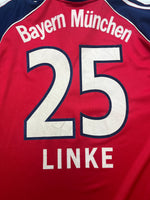 1999/01 Bayern Munich *Player Issue* L/S Home Shirt Linke #25 (XL) 9/10