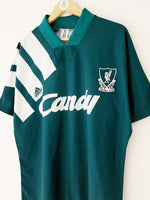 1991/92 Liverpool Away Shirt (M/L) 9/10