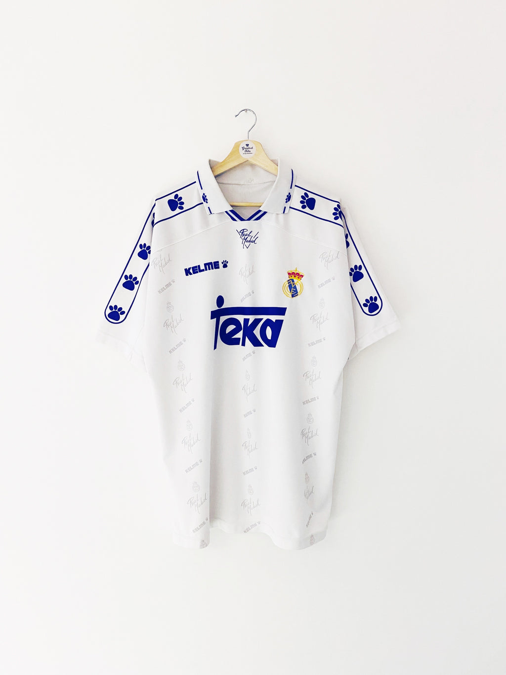 1994/96 Real Madrid Home Shirt (XL) 9/10