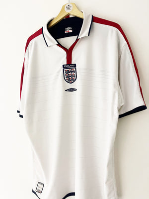 2003/05 England Home Shirt (XXL) 9/10