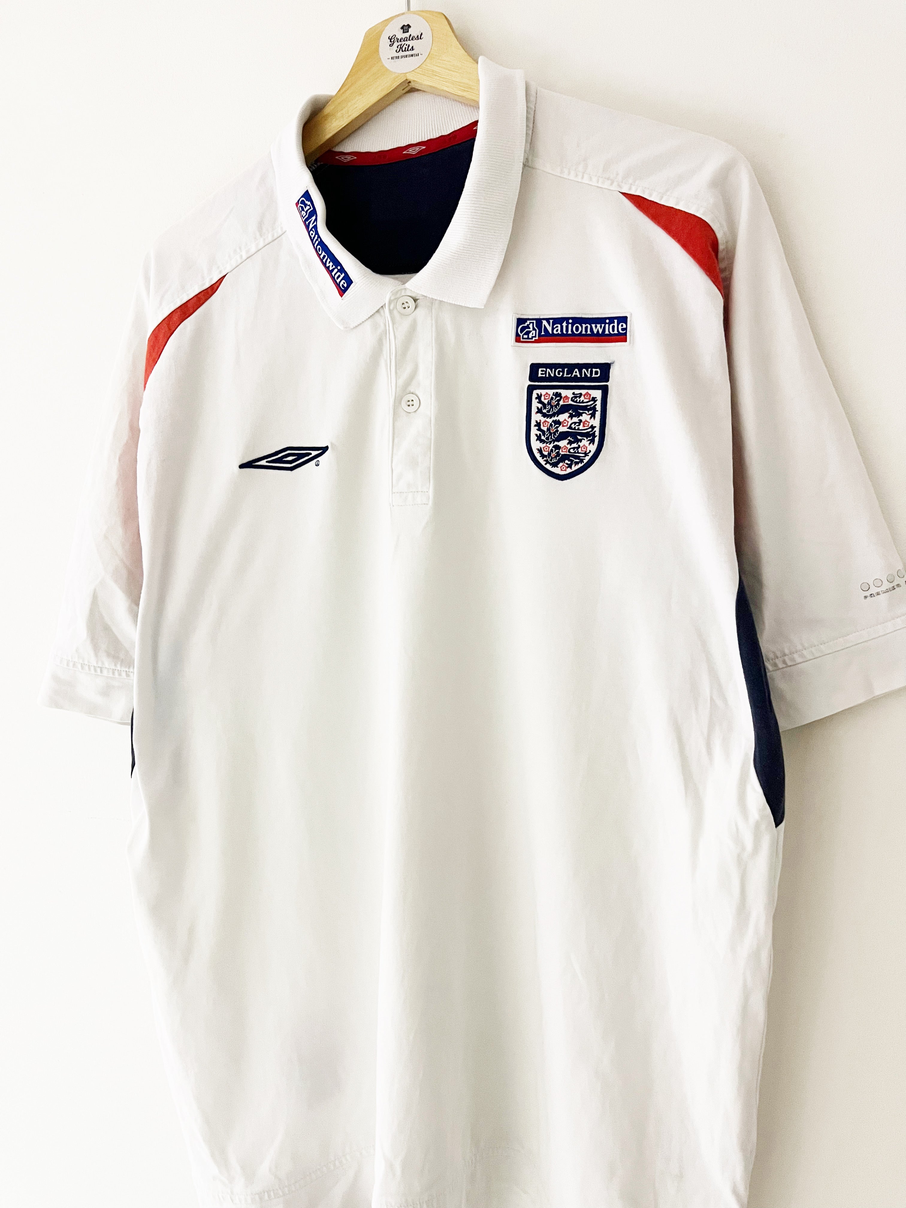 2000/01 England Training Polo Shirt (XXL) 8.5/10