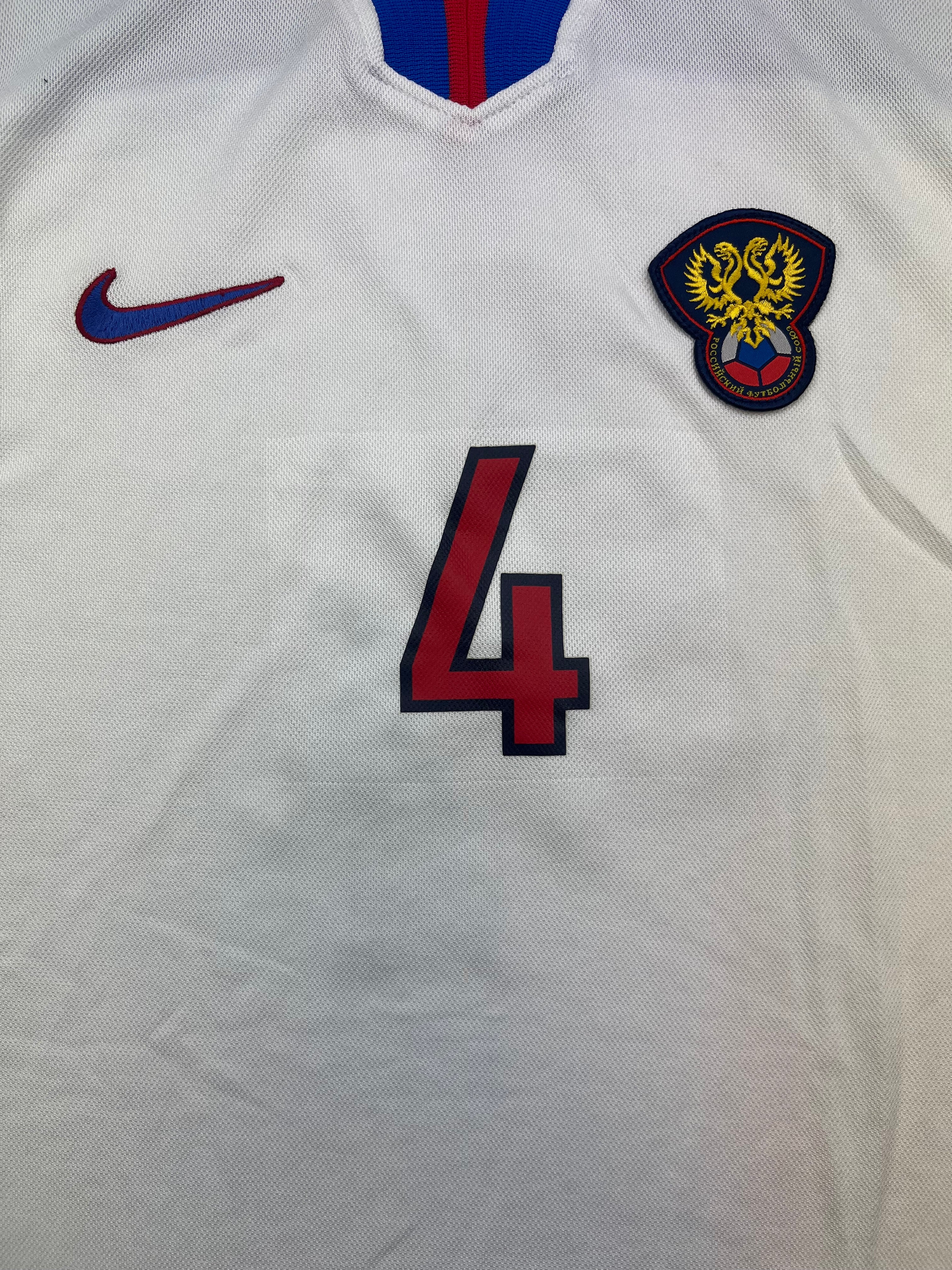 1998 Russia *Player Issue* Home Shirt #4 (XL) BNWT