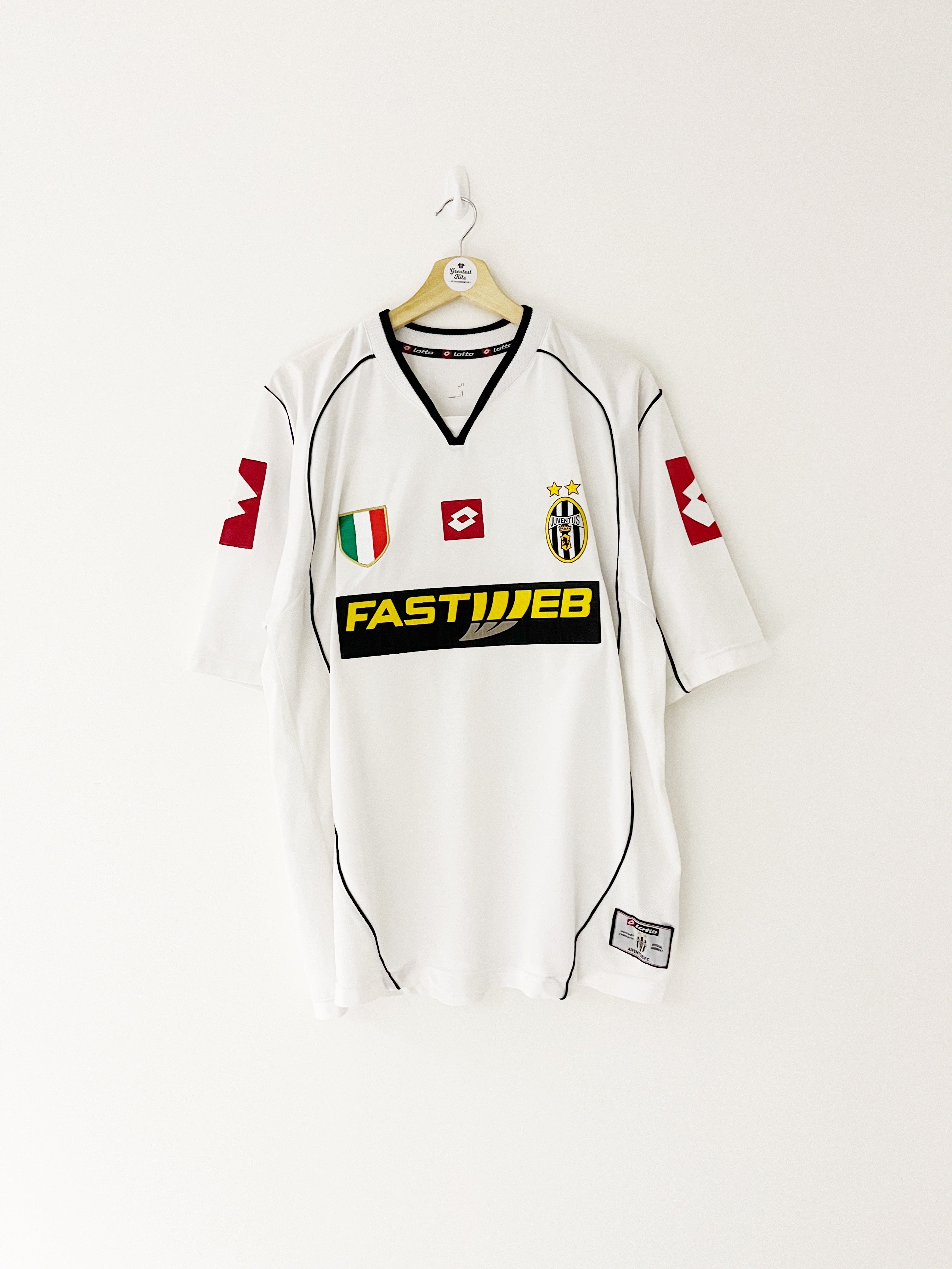 2002/03 Juventus Away Shirt (XL) 8/10