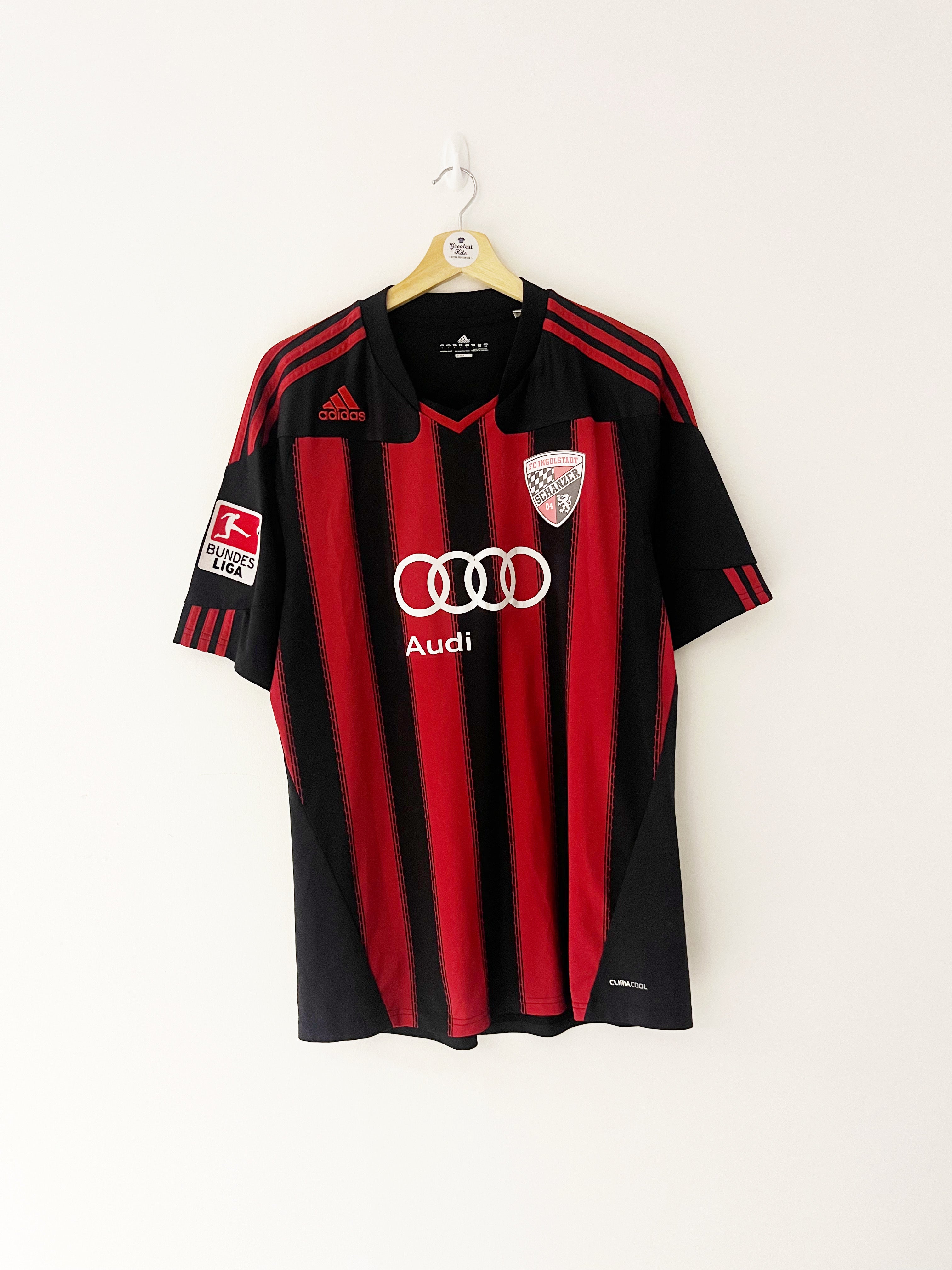 2010/11 FC Ingolstadt Home Shirt Biliskov #33 (L) 7.5/10