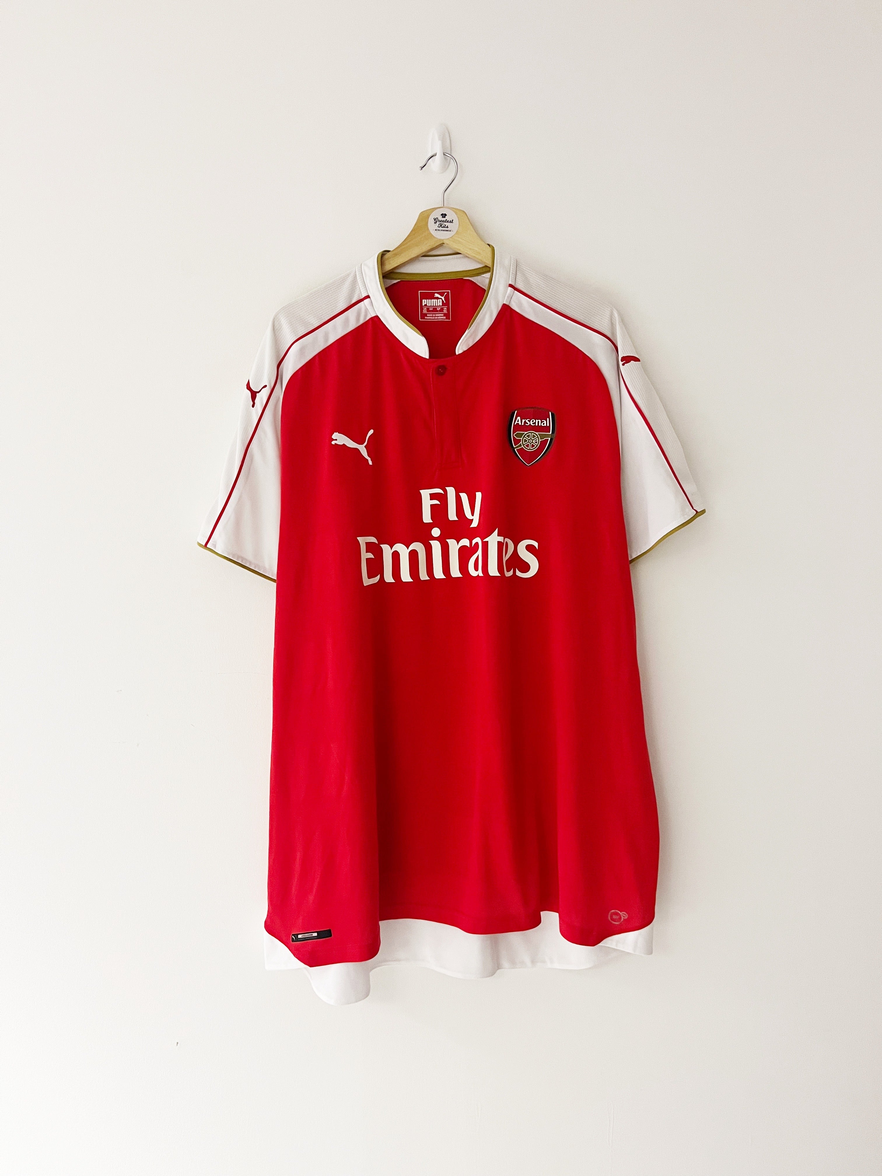 2017/18 Arsenal Home Shirt (4XL) 9/10