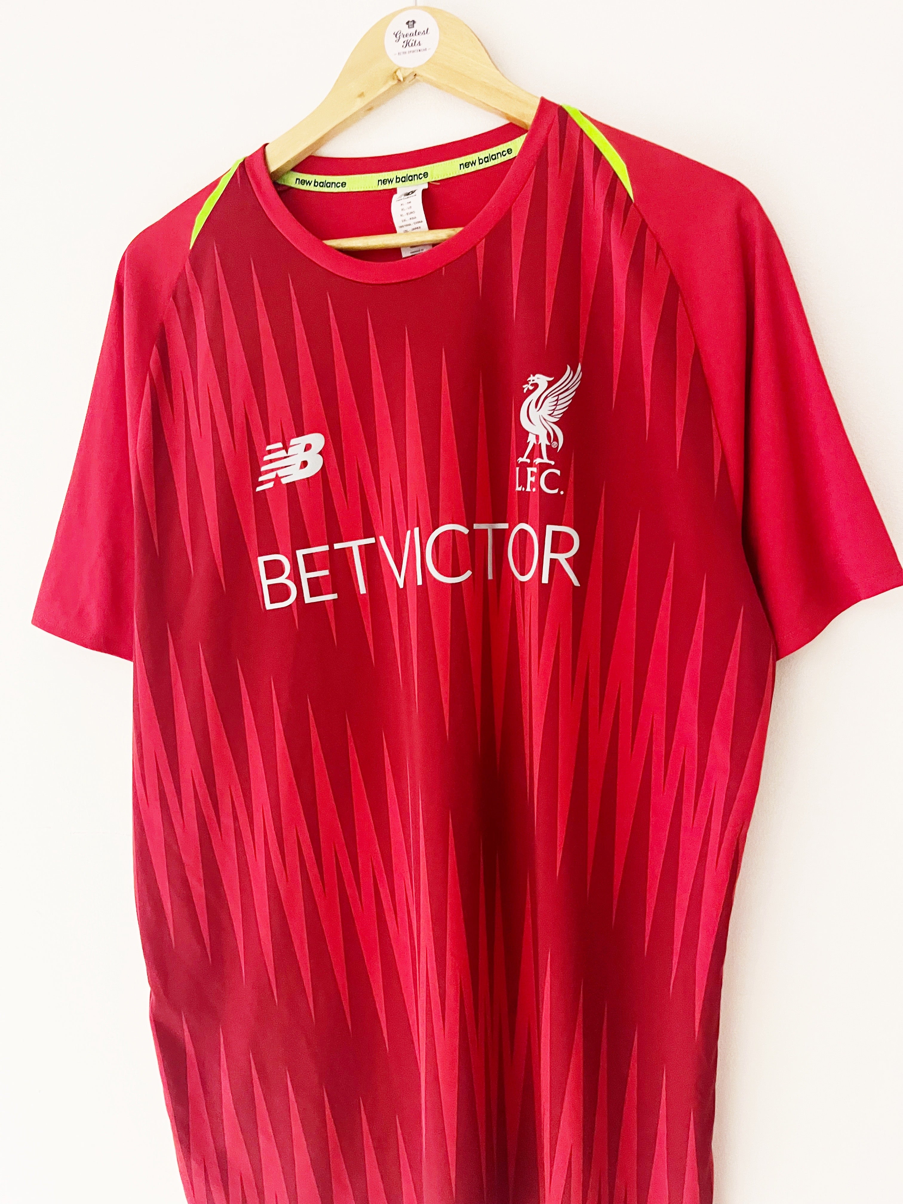 2017/18 Liverpool Training Shirt (XL) 9/10