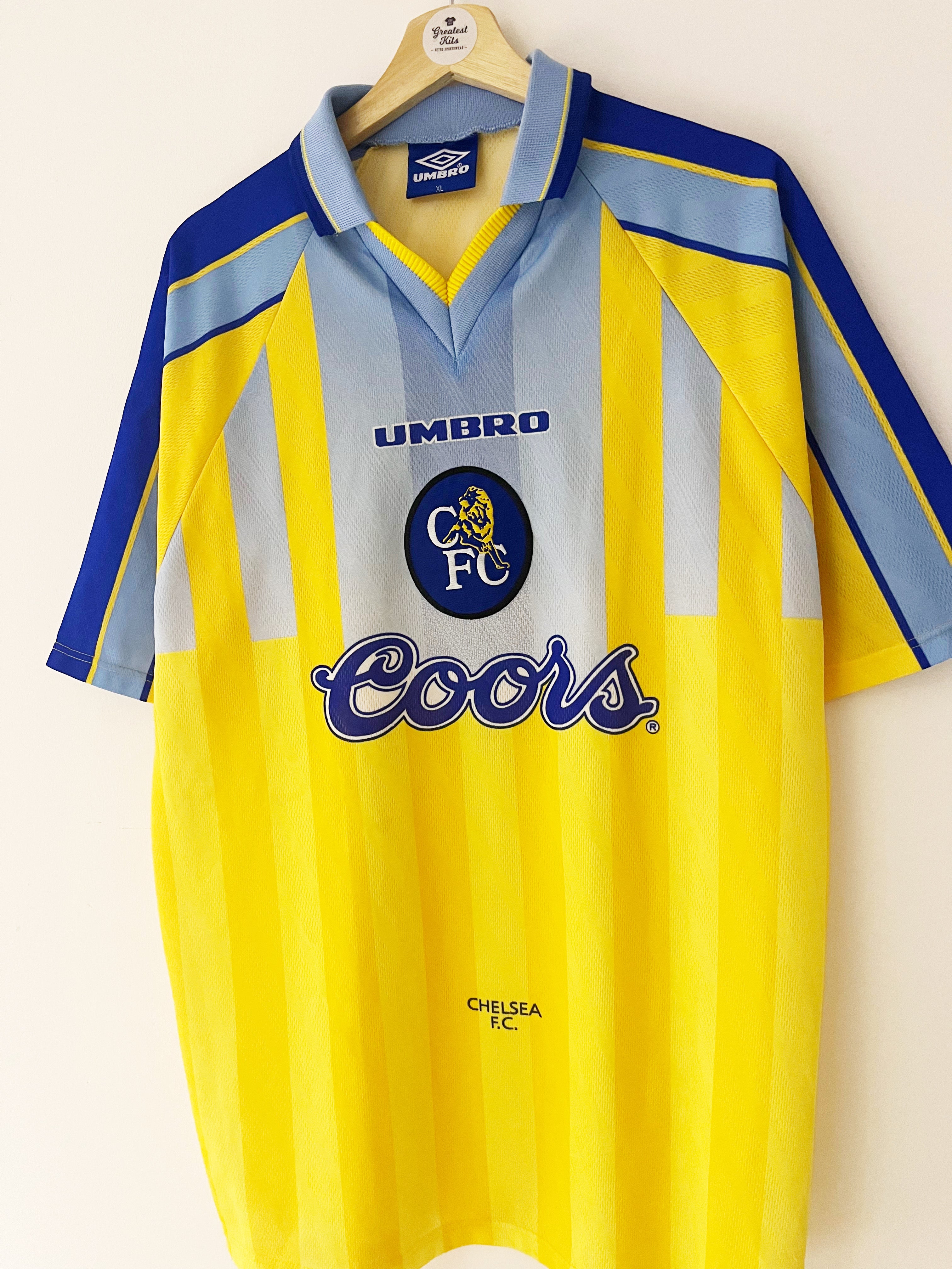 1996/97 Chelsea Away Shirt (XL) 9/10