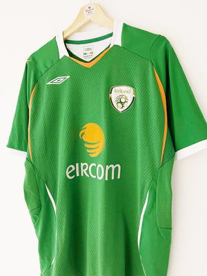 2007/09 Ireland Home Shirt (L) 9/10