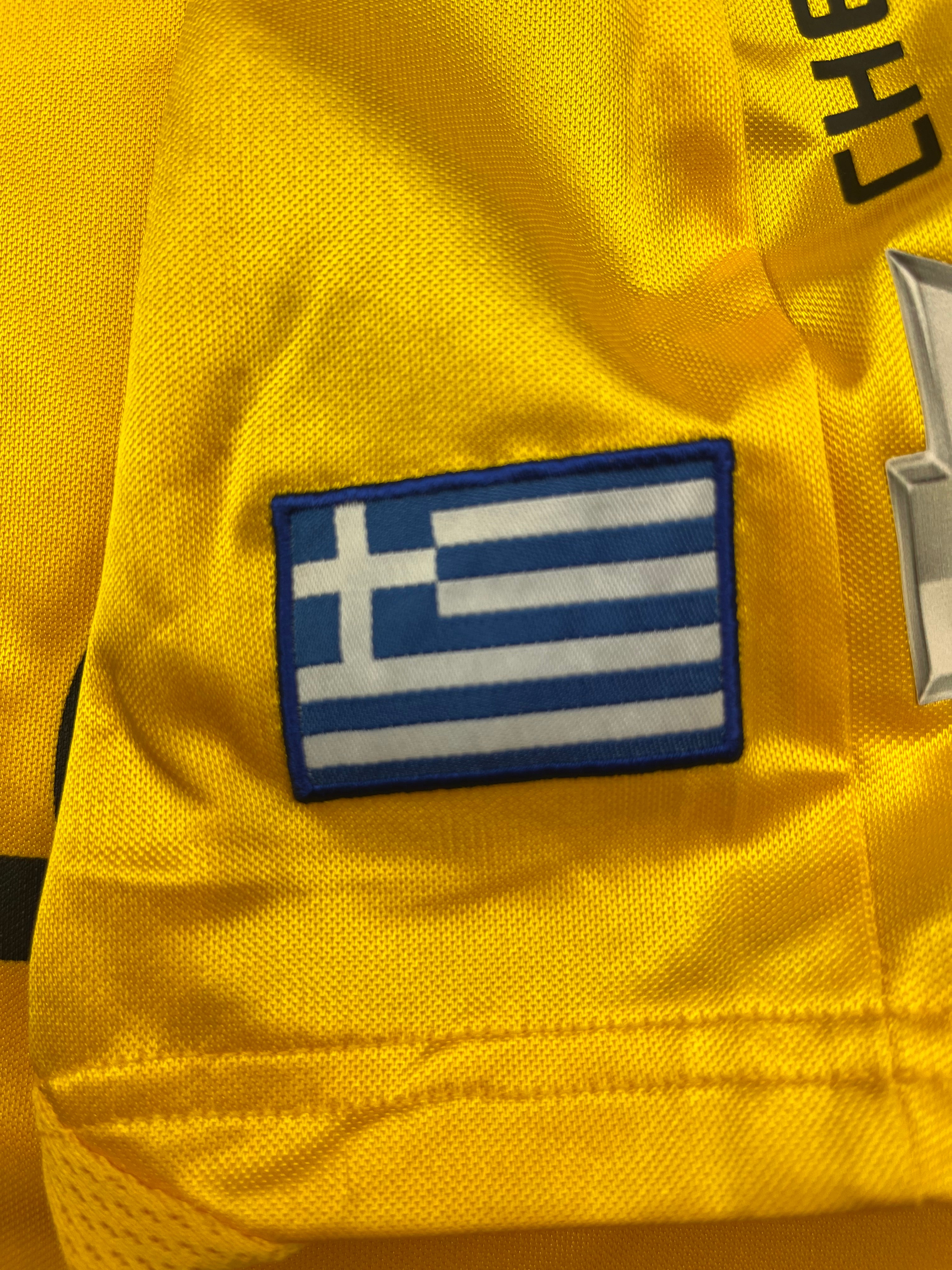 2007/08 AEK Athens Home Shirt (L) 9/10