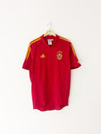 2004/06 Spain Home Shirt (S) 9/10