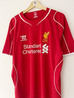 2014/15 Liverpool Home Shirt (L) 9/10