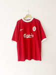 1998/00 Liverpool Home Shirt (XL) 9/10