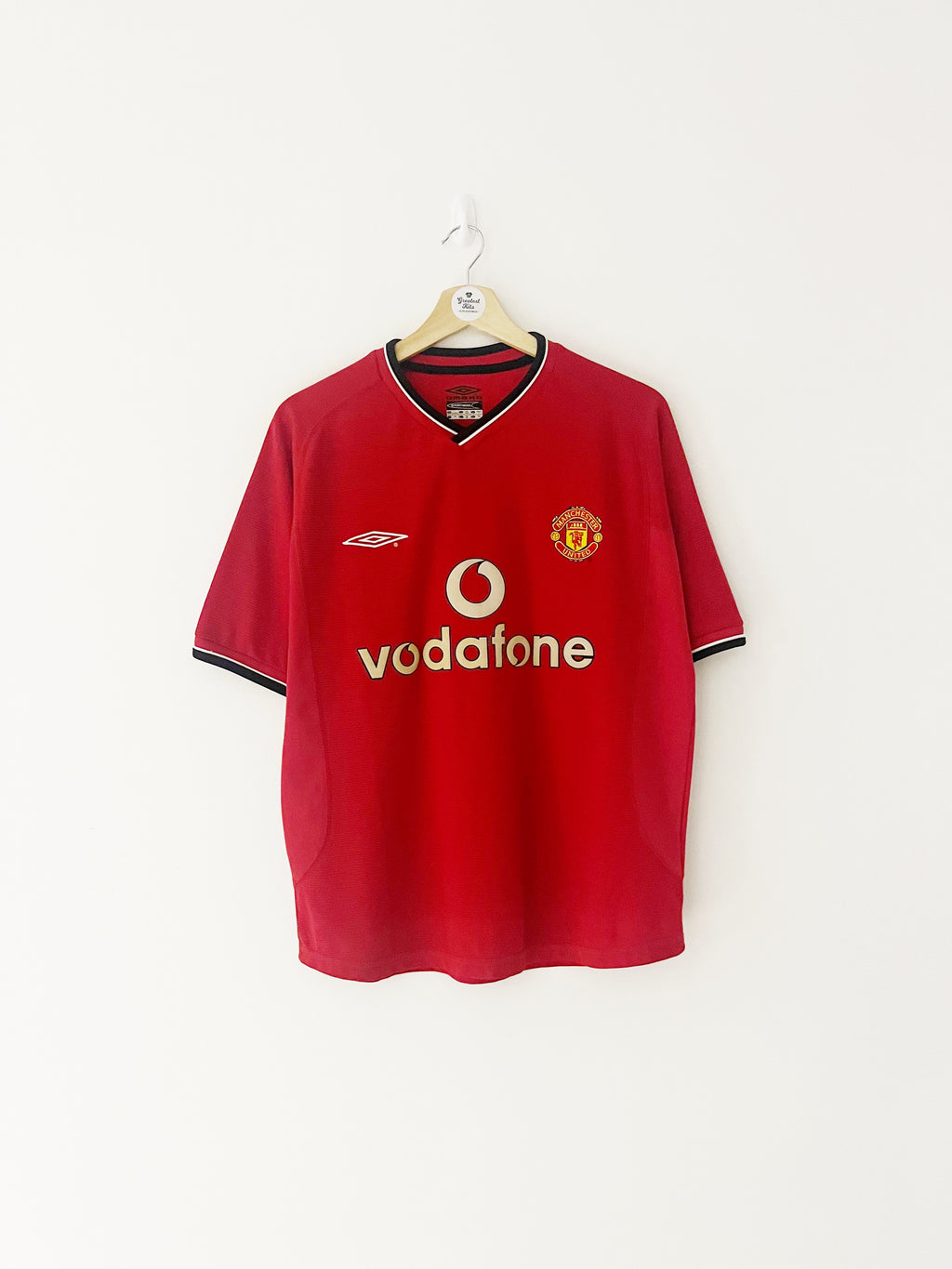 2000/02 Manchester United Home Shirt (Y) 6.5/10