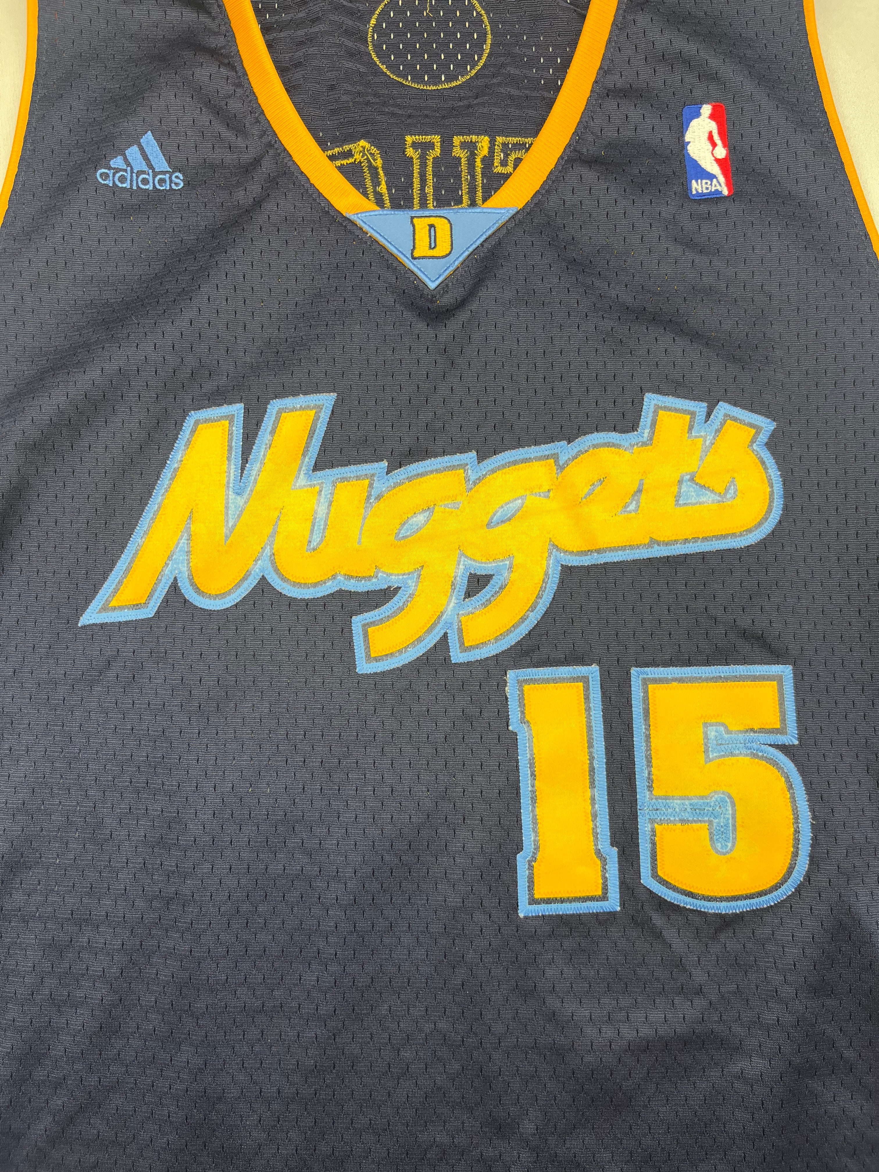 2006/08 Denver Nuggets Adidas Alternate Anthony #15 Jersey (XL) 8/10