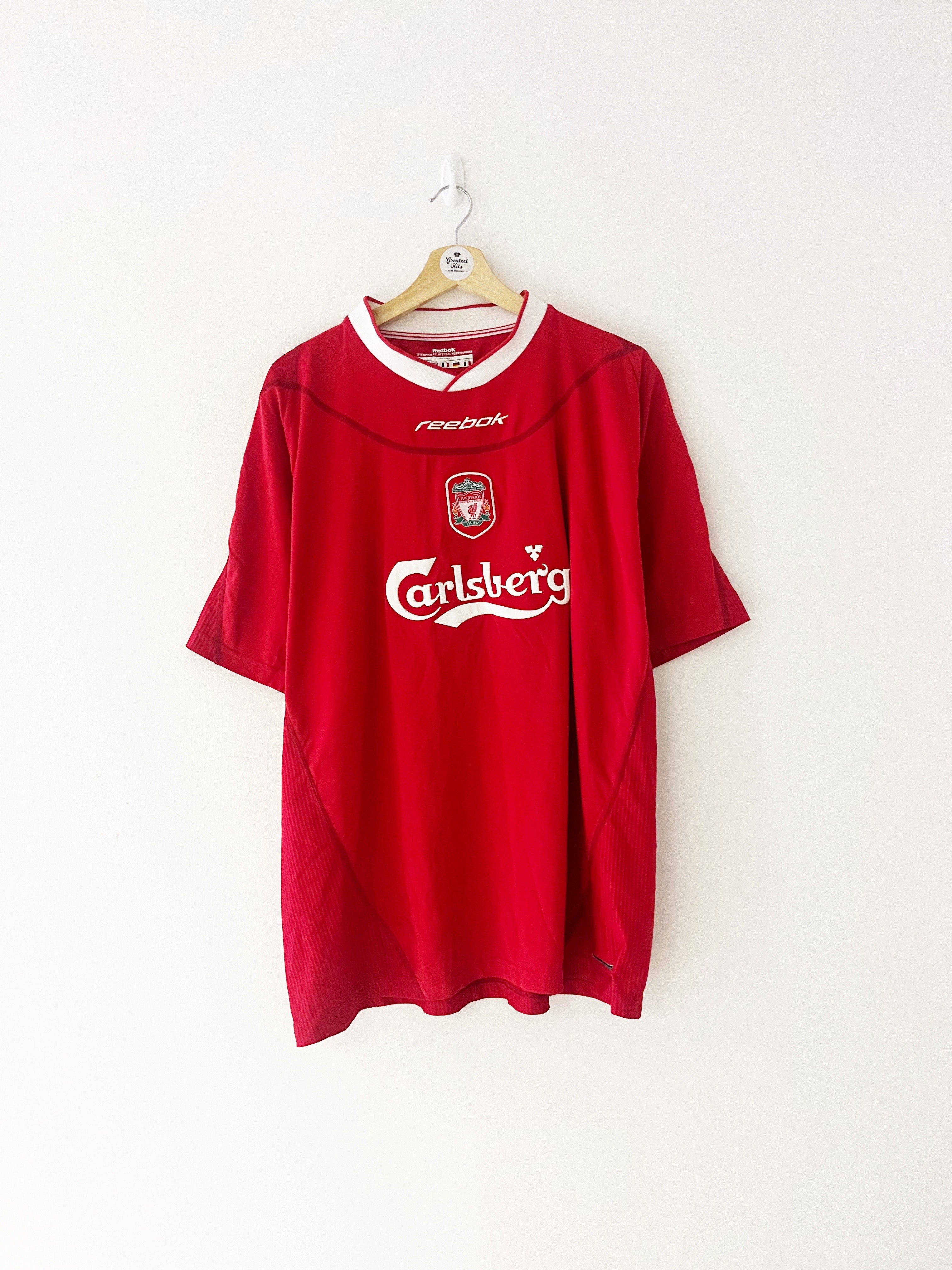 2002/04 Liverpool Home Shirt (XL) 8.5/10