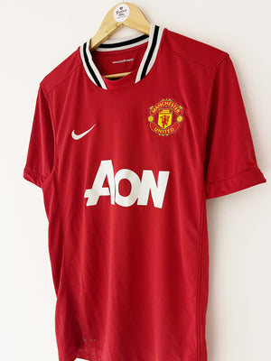 2011/12 Manchester United Home Shirt (M) 9/10