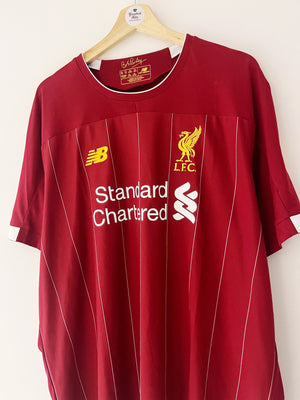 2019/20 Liverpool Home Shirt (XXL) 9/10