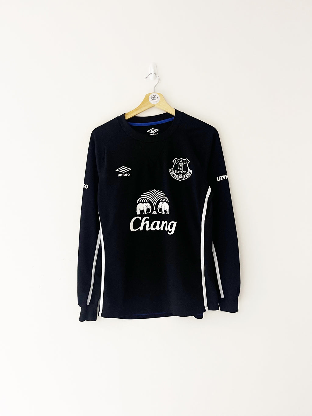 2014/15 Everton Away L/S Shirt (S) 9/10