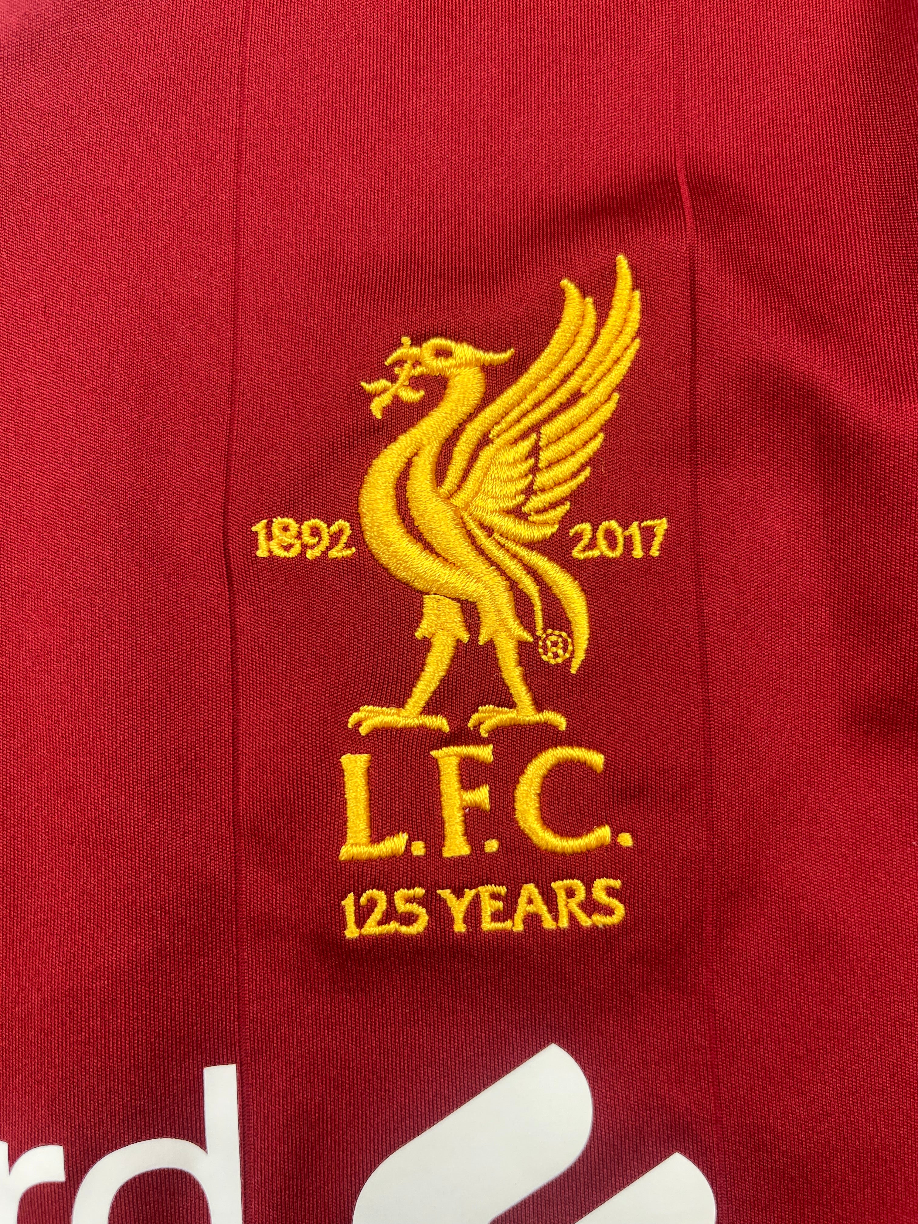 2017/18 Liverpool Home Shirt (M) 9/10