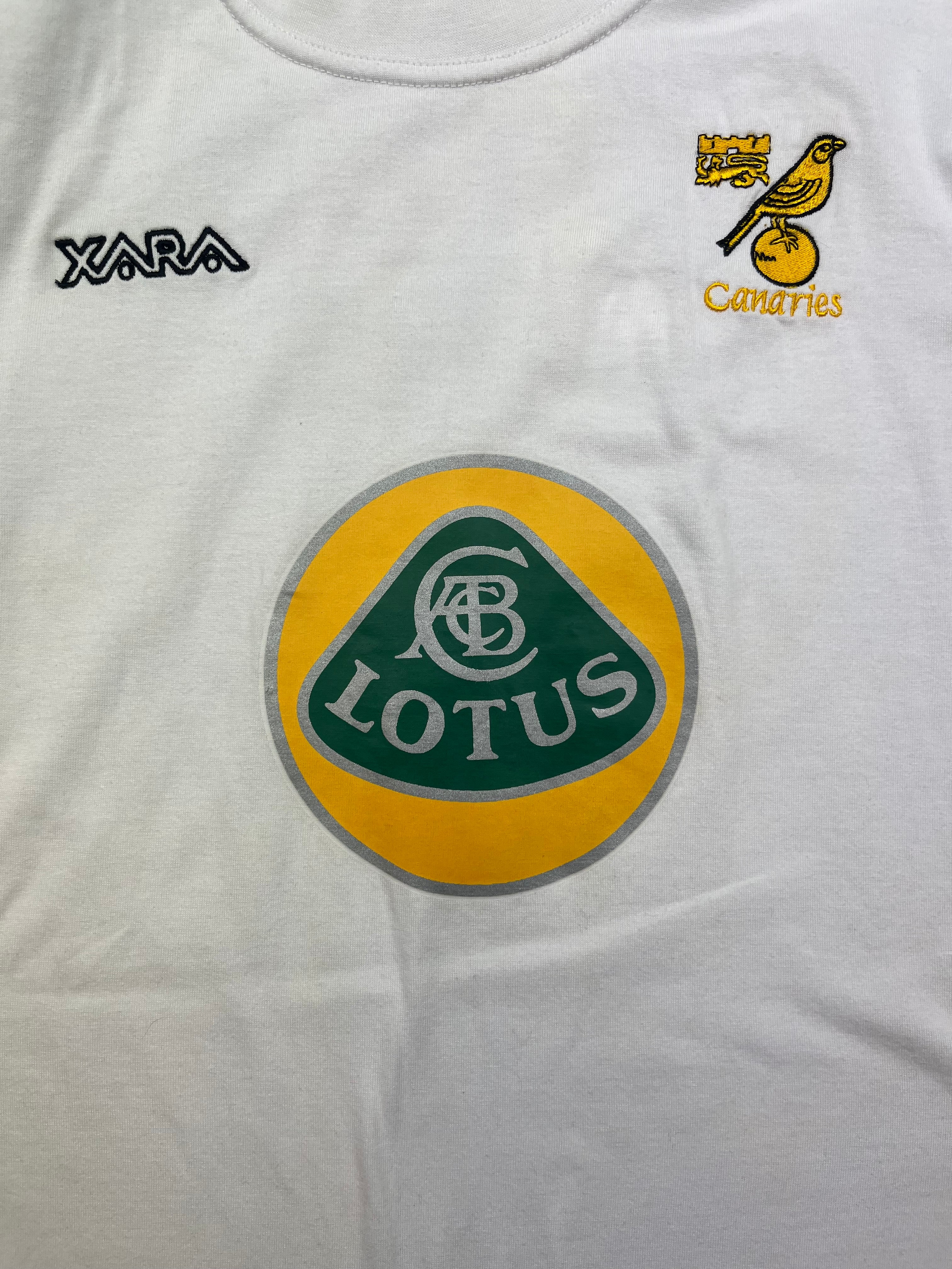 2003/04 Norwich City Training T-Shirt (S) 9/10