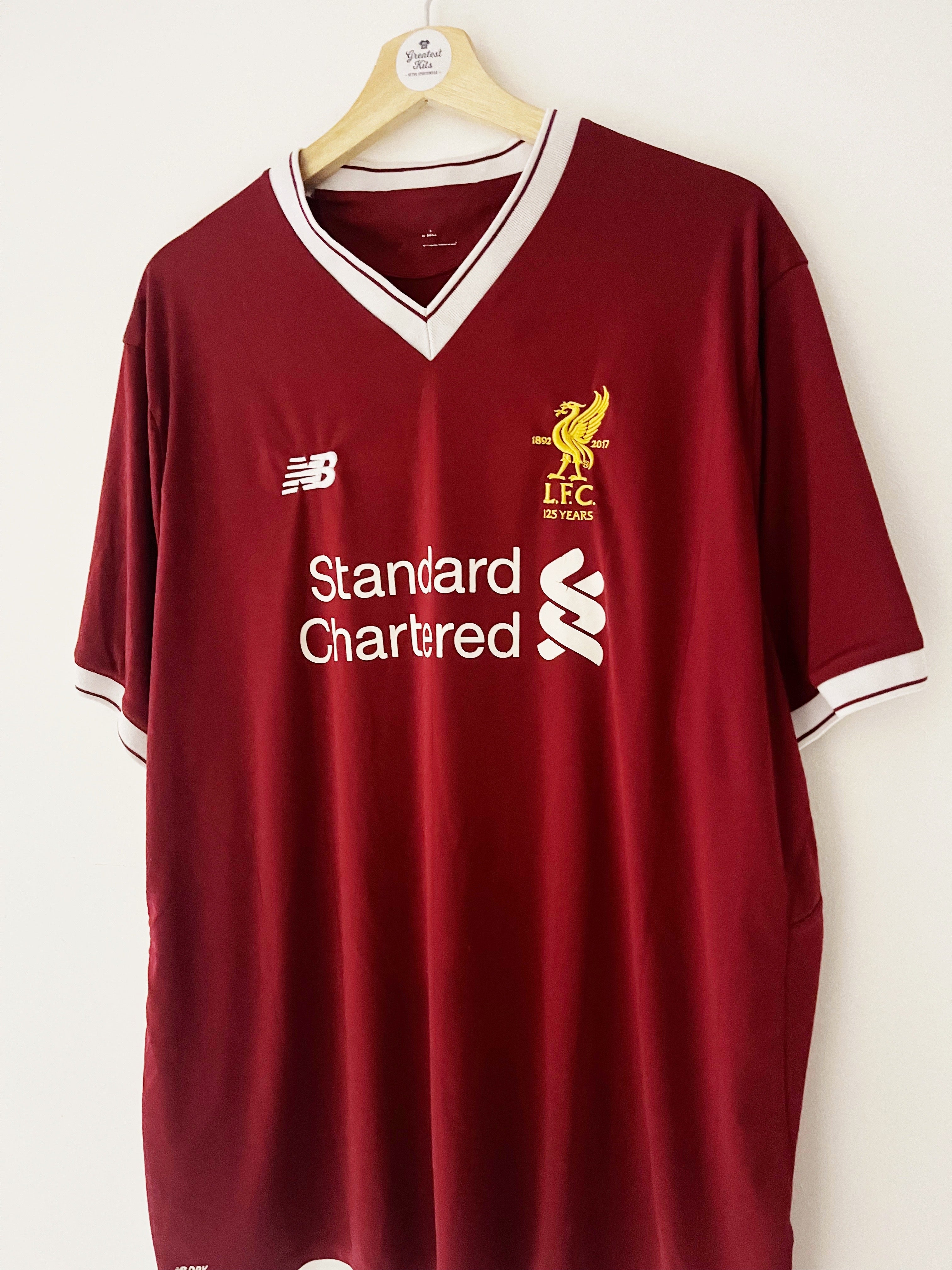 2017/18 Liverpool *125 Year* Home Shirt (XXL) 8/10