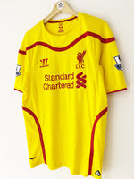 2014/15 Liverpool Away Shirt Gerrard #8 (L) 9/10