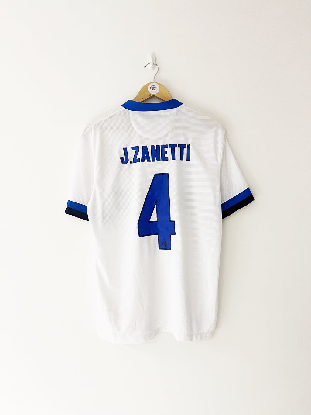 2013/14 Inter Milan Away Shirt J.Zanetti #4 (M) 9/10