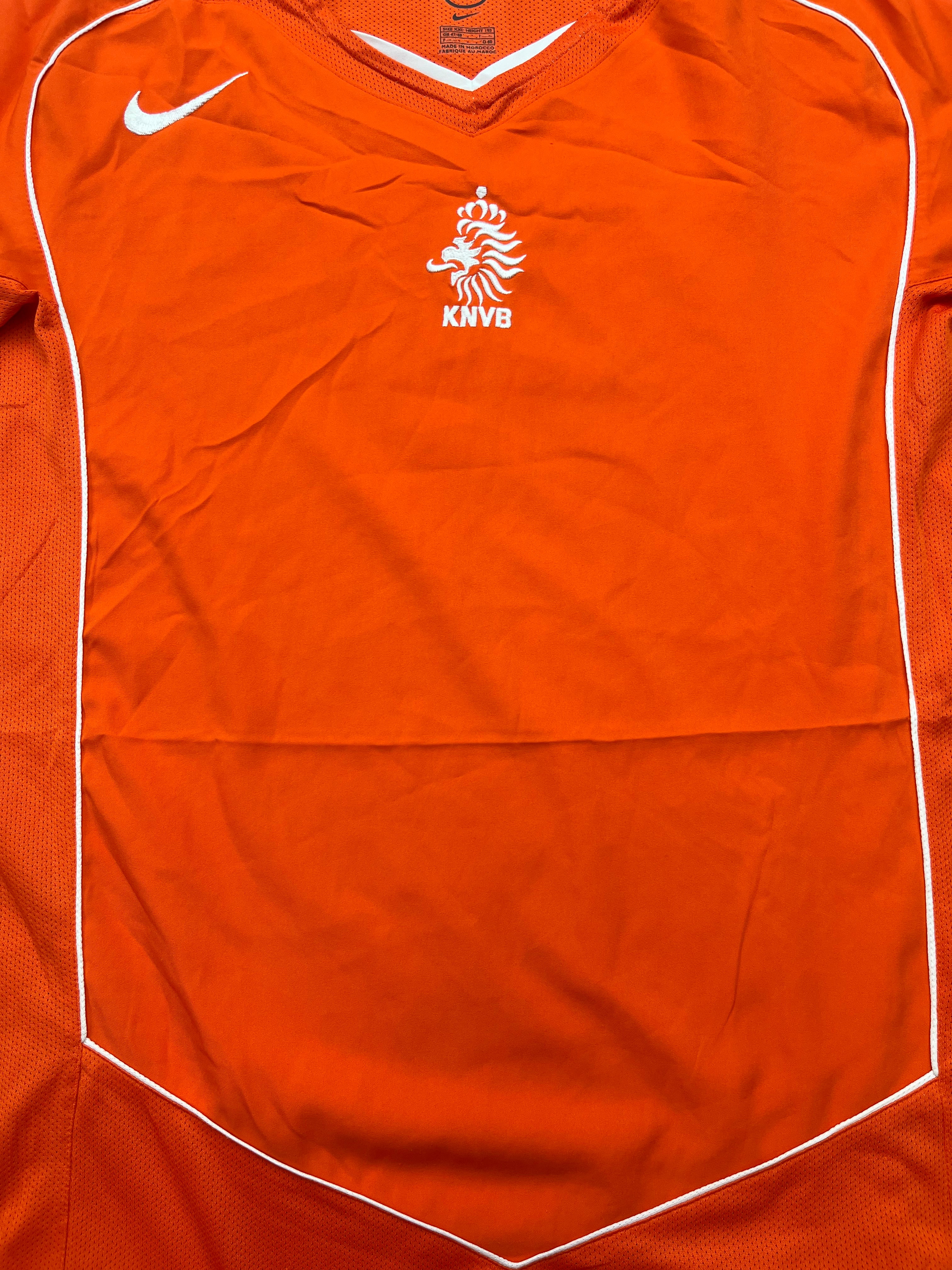 2004/06 Holland Home Shirt (XXL) 9/10