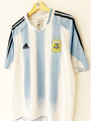 2004/05 Argentina Home Shirt (L) 9/10