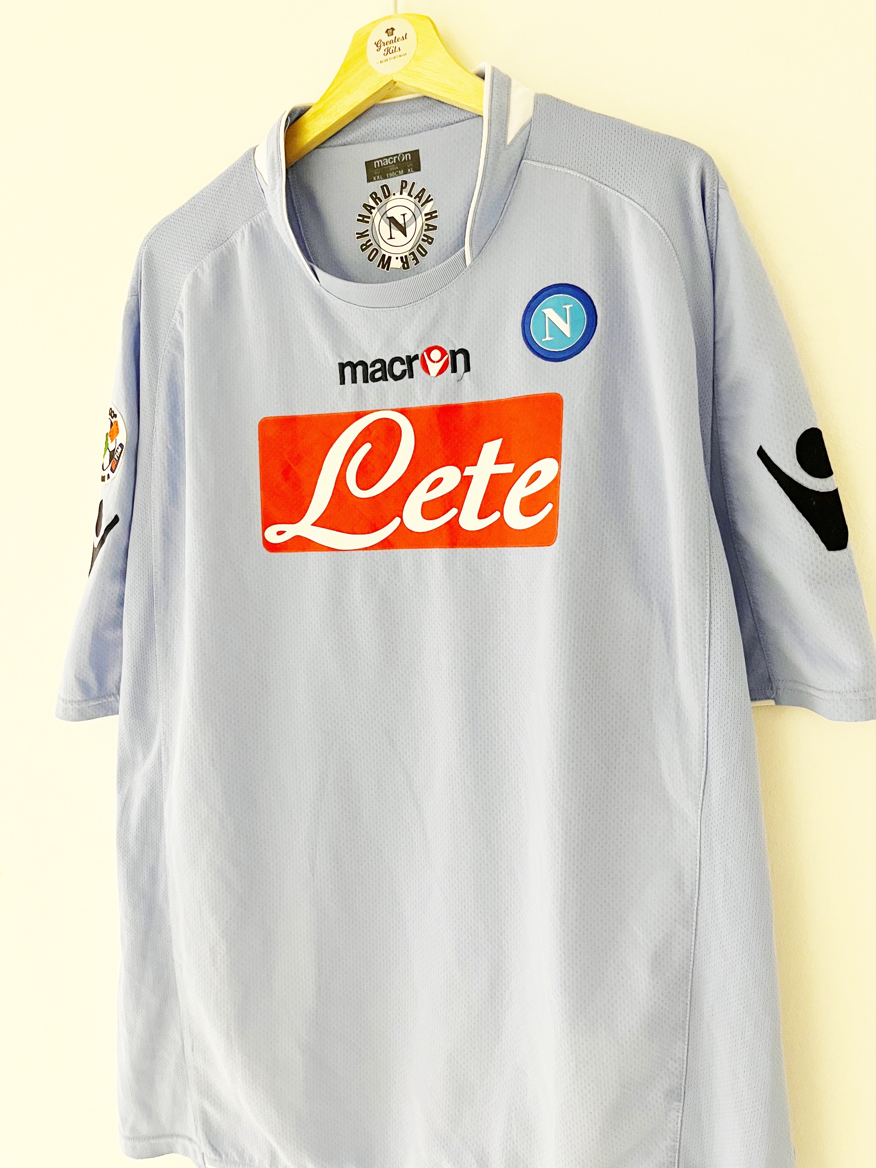 2009/10 Napoli Home Shirt (XXL) 9/10