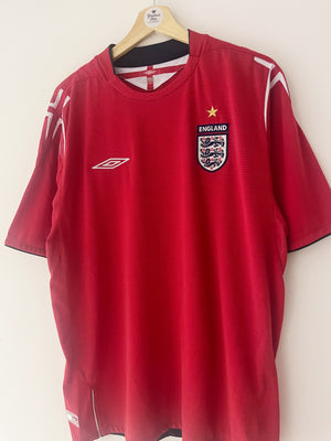 2004/06 England Away Shirt (XL) 9/10