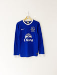 2012/13 Everton Home L/S Shirt (S) 9/10